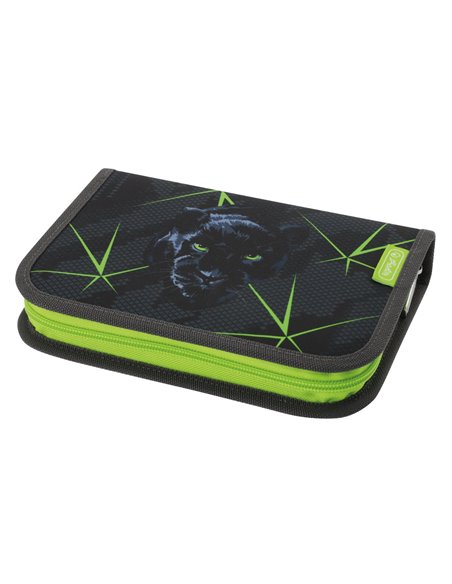 Penar echipat Herlitz cu 31 piese, 2 clape, Motiv Wild life