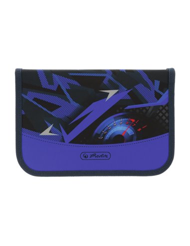 Penar echipat Herlitz cu 31 piese, 2 clape, Motiv High speed