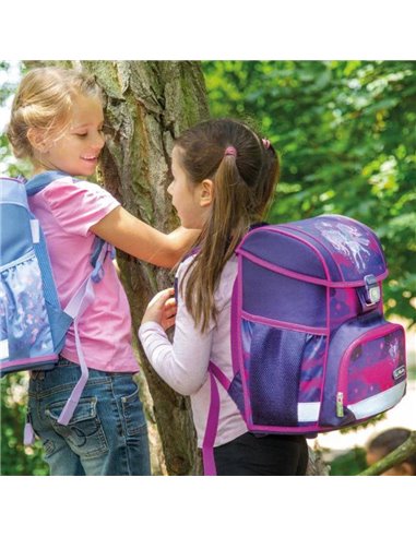 Ghiozdan scoala neechipat Herlitz Loop, Motiv Magic unicorn