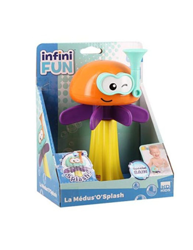 UKI18110,Jucarie de baie SPLASH CRAZY JELLY FISH