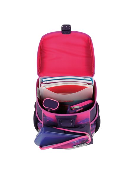 Ghiozdan scoala neechipat Herlitz Loop, Motiv Magic unicorn