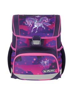 Ghiozdan scoala neechipat Herlitz Loop, Motiv Magic unicorn 2