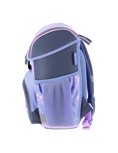 Ghiozdan scoala neechipat Herlitz Loop, Motiv Butterfly paradise