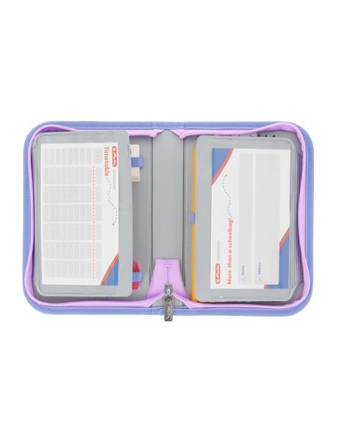 Penar echipat Herlitz cu 31 piese, 2 clape, Motiv Mystic mermaid Penar echipat Herlitz cu 31 piese, 2 clape, Motiv Mystic mermaid