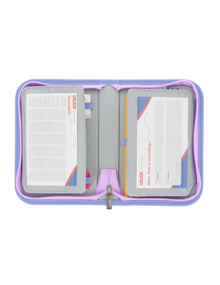 Penar echipat Herlitz cu 31 piese, 2 clape, Motiv Mystic mermaid Penar echipat Herlitz cu 31 piese, 2 clape, Motiv Mystic mermaid