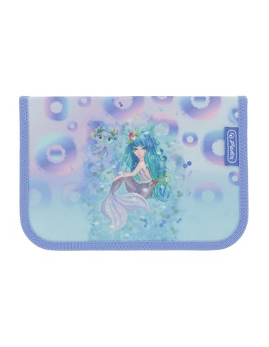 Penar echipat Herlitz cu 31 piese, 2 clape, Motiv Mystic mermaid Penar echipat Herlitz cu 31 piese, 2 clape, Motiv Mystic mermaid