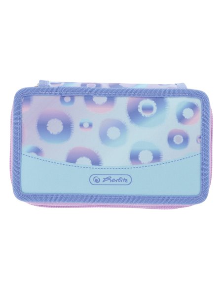 Penar echipat Herlitz cu 23 piese, 2 compartimente, Motiv Mystic mermaid