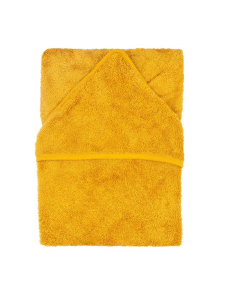 TM-CAP04-528,Prosop cu Gluga pentru Copii din Bambus Ocru