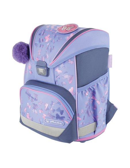 Ghiozdan neechipat ultralight Herlitz, Motiv Butterfly paradise
