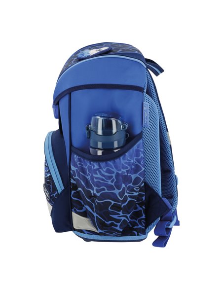 Ghiozdan scoala neechipat ultralight Herlitz, Motiv Blue shark