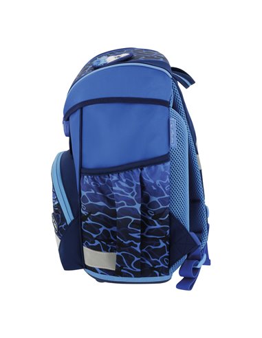 Ghiozdan scoala neechipat ultralight Herlitz, Motiv Blue shark