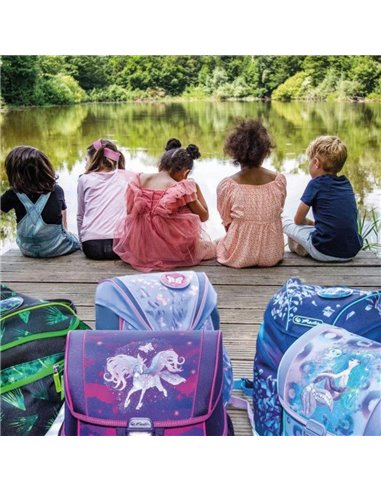 Ghiozdan scoala neechipat ultralight Herlitz, Motiv Blue shark