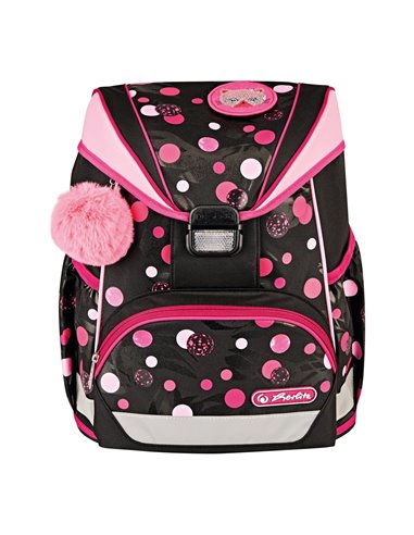 Ghiozdan scoala neechipat ultralight Herlitz, Motiv Cats & Dots