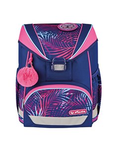Ghiozdan scoala neechipat ultralight Herlitz, Motiv Tropical chill 2