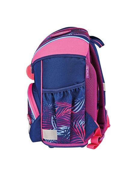 Ghiozdan scoala neechipat ultralight Herlitz, Motiv Tropical chill