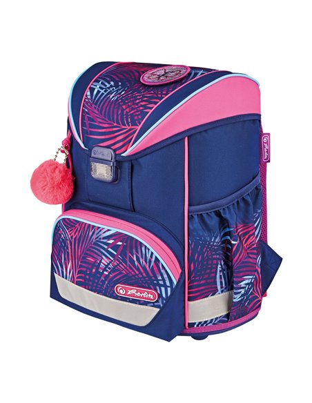 Ghiozdan scoala neechipat ultralight Herlitz, Motiv Tropical chill