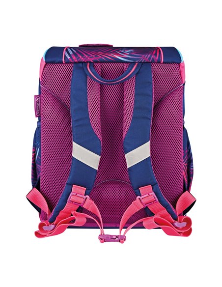 Ghiozdan scoala neechipat ultralight Herlitz, Motiv Tropical chill