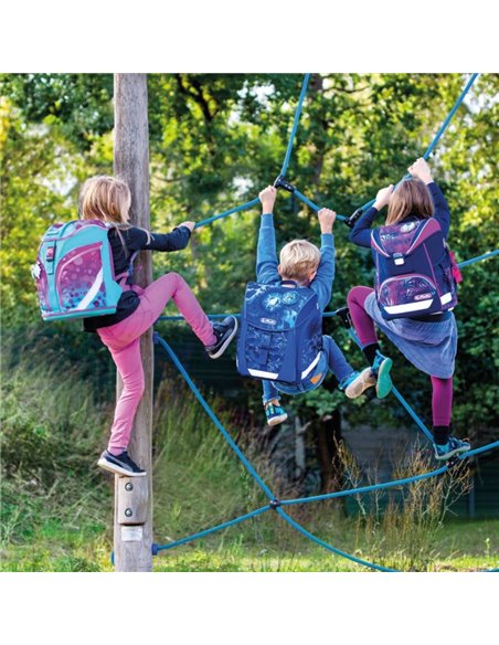 Ghiozdan scoala neechipat ultralight Herlitz, Motiv Tropical chill