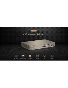 Switch Tenda TEG5312F, 12 port, 10/100/1000 Mbps,TEG5312F