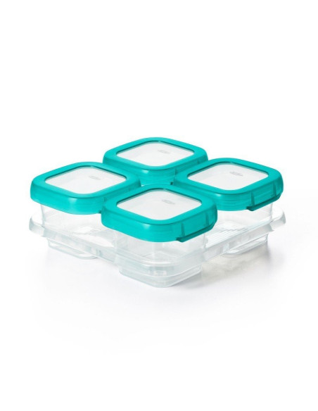 TN-61130000,Recipiente din Plastic pentru Congelare Alimente 4 x 120 ml