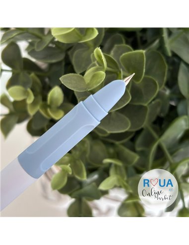 Set stilouri cu mecanism si rezerve cu cerneala termosensibila, Pastel 2