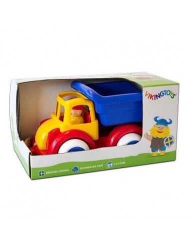 Camion Autobasculanta cu 2 figurine - Jumbo,VK81250