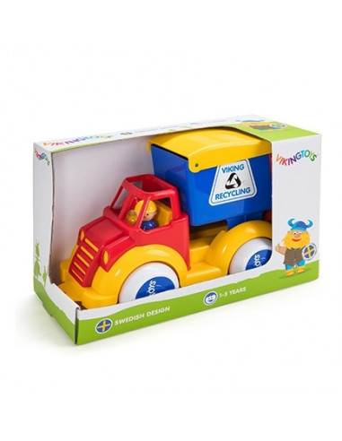 Camion Gunoi cu 2 figurine - Super,VK81513 Camion Gunoi cu 2 figurine - Super,VK81513