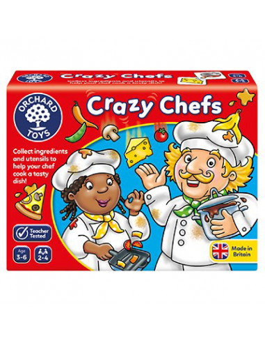 Joc educativ Bucatarii nazdravani CRAZY CHEFS,OR017