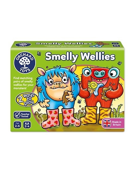 Joc educativ Cizmulitele de Cauciuc SMELLY WELLIES,OR026