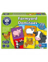 Joc educativ domino Ferma FARMYARD DOMINOES,OR006