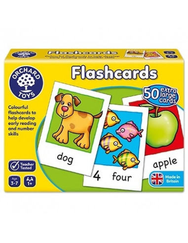 Joc educativ in limba engleza Cartonase FLASHCARDS,OR019