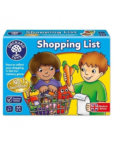 Joc educativ in limba engleza Lista de cumparaturi SHOPPING