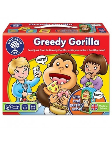 Joc educativ in limba engleza Maimutica lacoma GREEDY