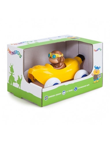 Pilot de curse Maimuta in Masinuta Banana - Cute Racer,VK81363