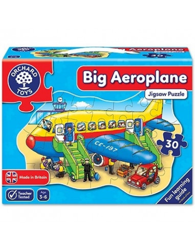 Puzzle de podea Avion (30 piese) BIG AEROPLANE,OR273 Puzzle de podea Avion (30 piese) BIG AEROPLANE,OR273