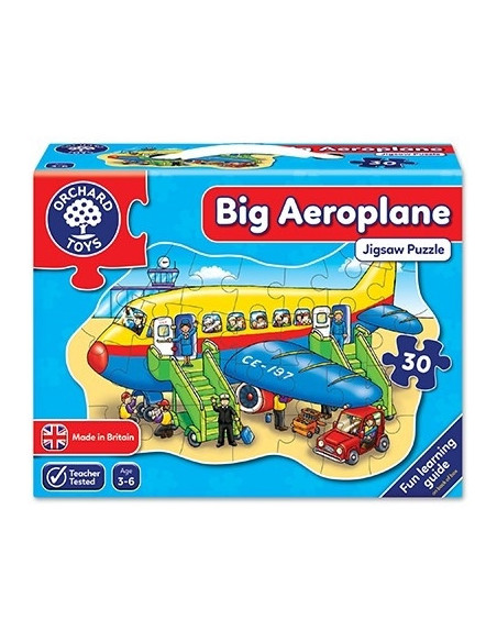 Puzzle de podea Avion (30 piese) BIG AEROPLANE,OR273 Puzzle de podea Avion (30 piese) BIG AEROPLANE,OR273