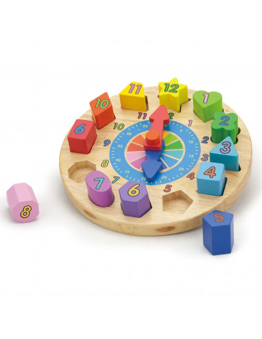 Puzzle din lemn Ceas,NC59235