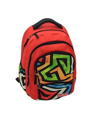 Rucsac scoala zipper pro Herlitz, Motiv graffiti