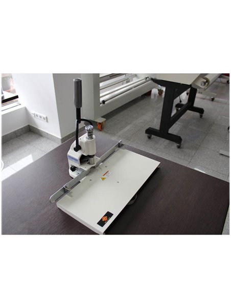 Echipament manual profesional de gaurit hartia cu 1 burghiu SPC FP - I (Plus)