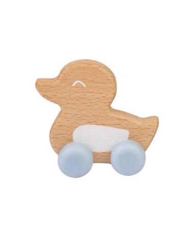 TN-1710-B,Jucarie naturala Ducky Teether Bleu TN-1710-B,Jucarie naturala Ducky Teether Bleu