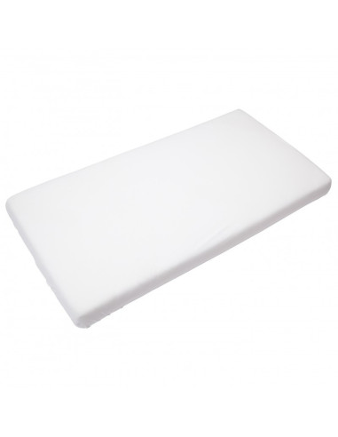 TM-HL600-501,Cearsaf din Bambus cu Elastic 60 x 120 cm Alb