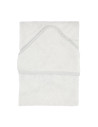 TM-CAP04-518,Prosop cu Gluga pentru Copii din Bambus Silver Grey