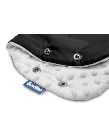 SILLO-8510,Manusa pentru manerul caruciorului Sensillo MINKY Neagra