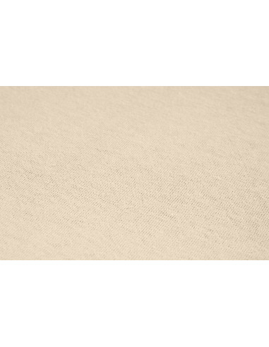SILLO-2203,Cearsaf de bumbac jersey cu elastic Sensillo 120x60 cm Cappuccino