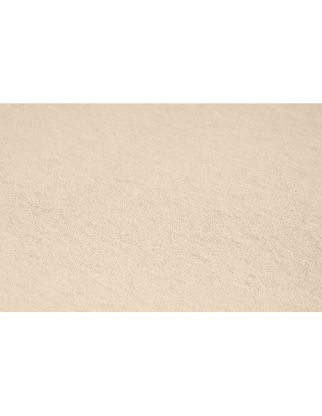 SILLO-2203,Cearsaf de bumbac jersey cu elastic Sensillo 120x60 cm Cappuccino