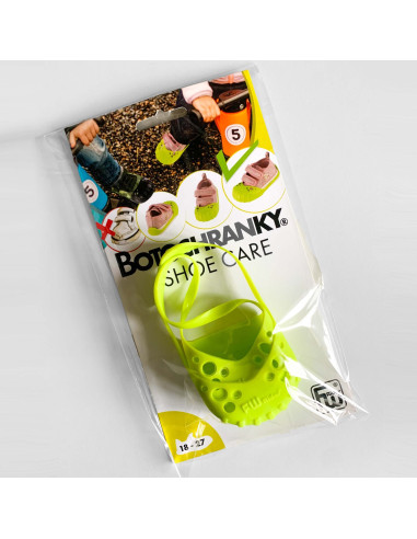 FW-516309,Protectii pentru pantofi marimea 18-29 Funny Wheels Rider SHOE CARE GUARD Lime