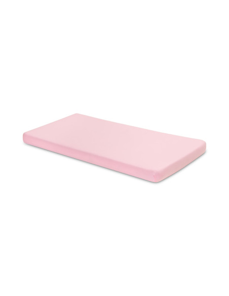SILLO-2115,Cearsaf cu elastic din vascoza de bambus Sensillo 140x70 cm Roz