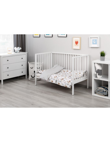 SILLO-43792,Set lenjerie de pat cu 2 piese Sensillo Caprioare
