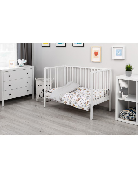 SILLO-43792,Set lenjerie de pat cu 2 piese Sensillo Caprioare