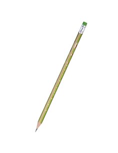 Creion negru HB cu radiera DACO CG109, SLS 2